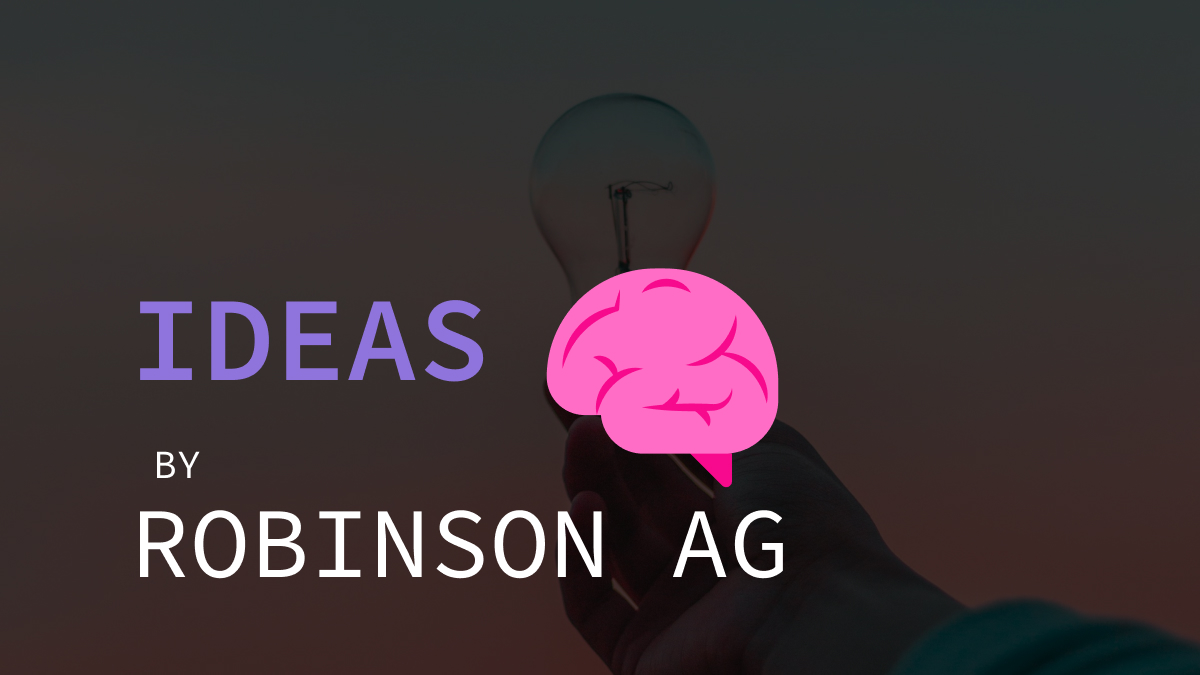 Ideas by Robinson AG